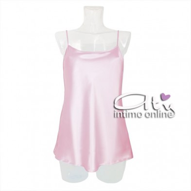 Top spallino sottile in raso Andra Lingerie A4146