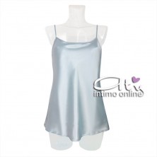 Top spallino sottile in raso Andra Lingerie A4146