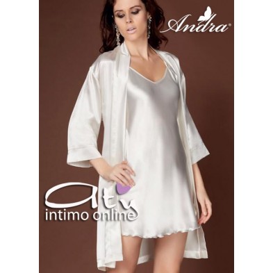 Kimono in raso da camera Andra Lingerie 862
