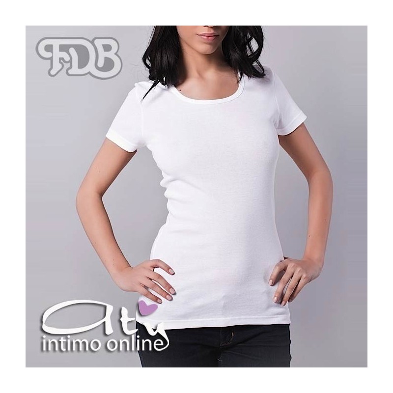 Maglietta da donna puro cotone FDB 222 Pack 3 PZ