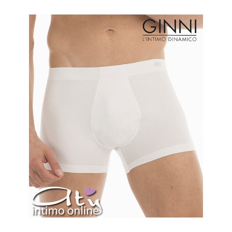 Ginni Boxer intimo uomo 2095 cotone elasticizzato taglio sportivo