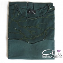 Antonella maglia paillettes senza maniche 64054