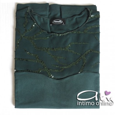 Antonella maglia paillettes senza maniche 64054