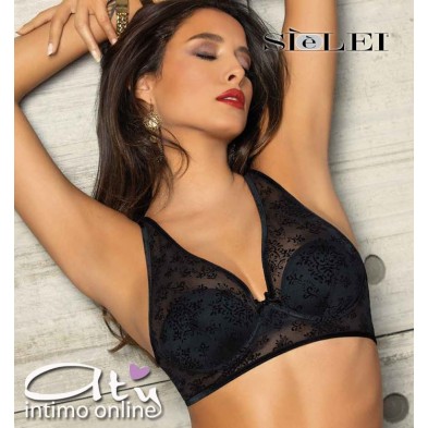 Completo lingerie Velvet 6616/6617 SièLei  con brasiliana