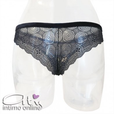 Bra top completo donna in pizzo geometrico Mathilde Infiore MAT 0112