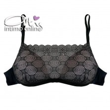 Bra top completo donna in pizzo geometrico Mathilde Infiore MAT 0112