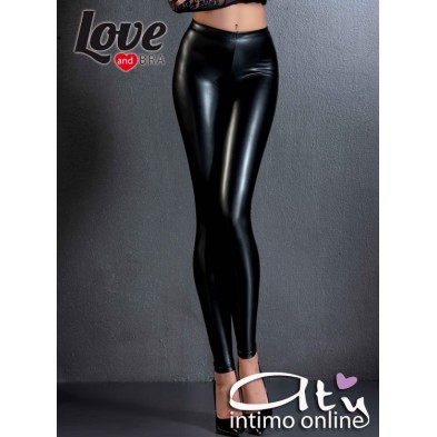 Leggins donna ecopelle Legwear LoveandBra classic 21138