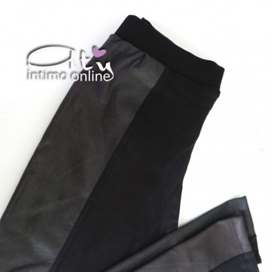 Leggins invernale in ecopelle vintage Jadea 4085