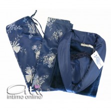 Composé donna Venere 1521 Vestaglia + top + pantalone palazzo