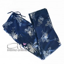 Composé donna Venere 1521 Vestaglia + top + pantalone palazzo