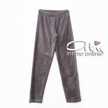 Pigiama in coral grigio con bottoni Infiore Saturn SAT650066