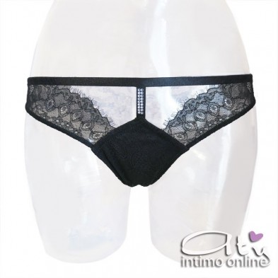 Lormar completo con reggiseno sexy con collare in pizzo STA10095