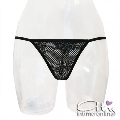 Guepiere sexy con perizoma hot Doreen Cofashion Black Endless Love