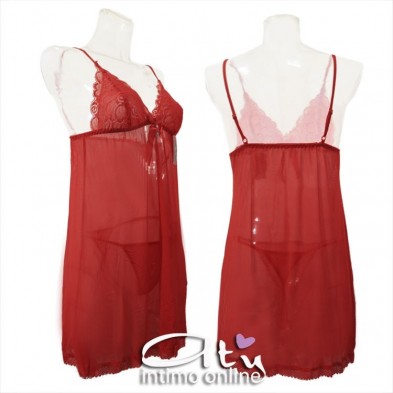 Completino vestaglietta e sexy babydoll 1193