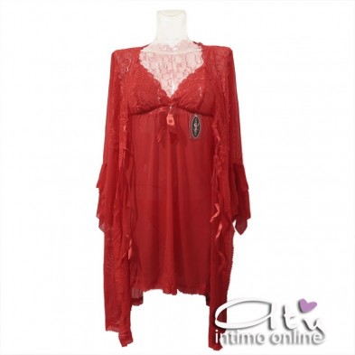 Completino vestaglietta e sexy babydoll 1193