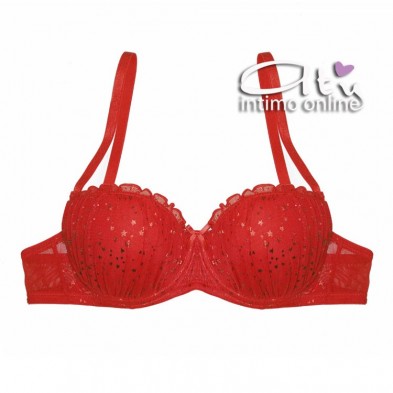 Jadea completo rosso con balconcino e brasiliana stellata 4065