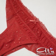 Jadea completo rosso con balconcino e brasiliana stellata 4065