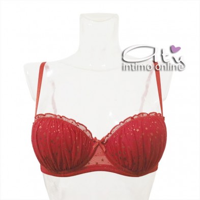 Jadea completo rosso con balconcino e brasiliana stellata 4065