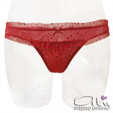 Jadea completo rosso con balconcino e brasiliana stellata 4065