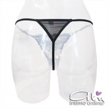 Set reggicalze strass + perizoma ChiliRose lingerie CR3618