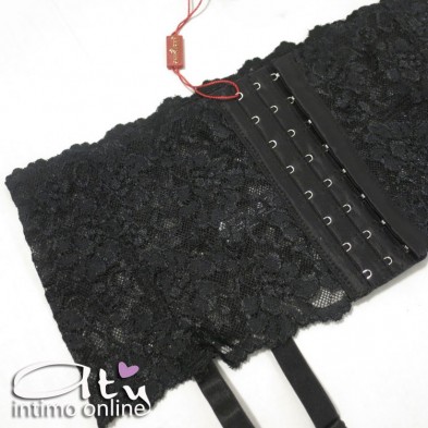 Set reggicalze + calze + perizoma ChiliRose CR4272