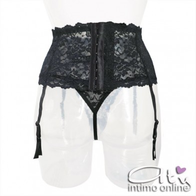 Set reggicalze + calze + perizoma ChiliRose CR4272