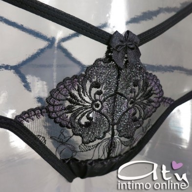 Perizoma sexy Leonie Anais apparel luxury fiore lurex