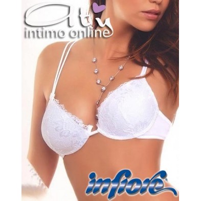 Reggiseno Push-up in pizzo coppa gel Infiore 1000