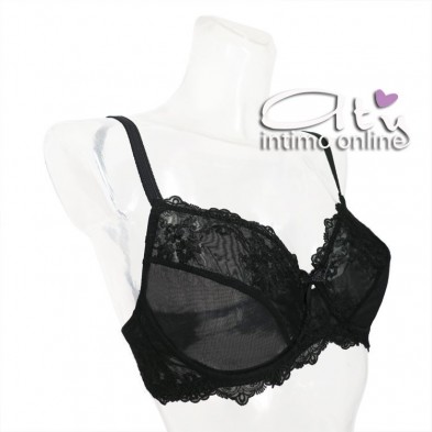 Reggiseno francese SièLei 1940 tulle Glam Coppa C