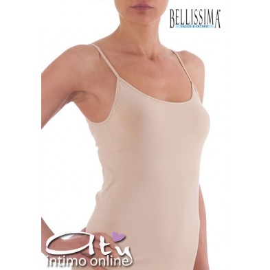 TOP SPALLINO SOTTILE  in microfibra BELLISSIMA 052 Seamless