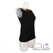 Antonella maglietta senza manica con collo luminoso 63285