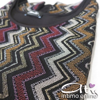 Antonella canotta semitrasparente spalla larga 63309