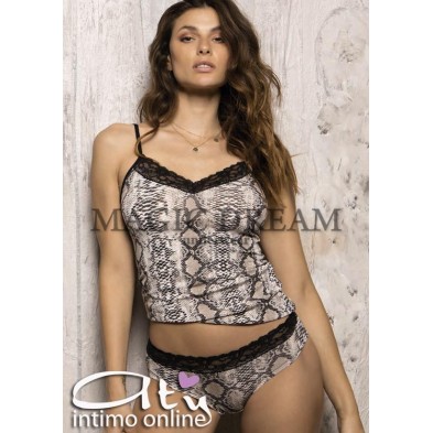 Completino intimo donna fantasia stampa pitone Magic Dream 7811