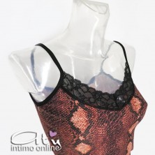 Completino intimo donna fantasia stampa pitone Magic Dream 7811