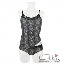 Completino intimo donna fantasia stampa pitone Magic Dream 7811