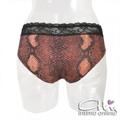 Completino intimo donna fantasia stampa pitone Magic Dream 7811