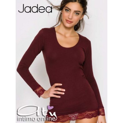 Jadea maglia donna 4268 scollo Lollo manica lunga 