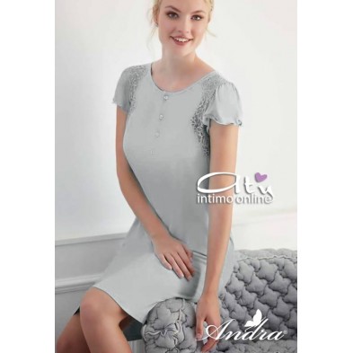 Andra Dreamwear camicia donna manica bambola 8472