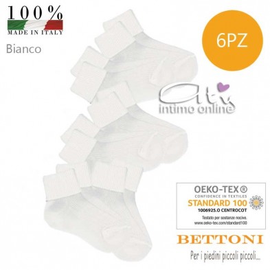 Calzette neonato in cotone Bettoni 102