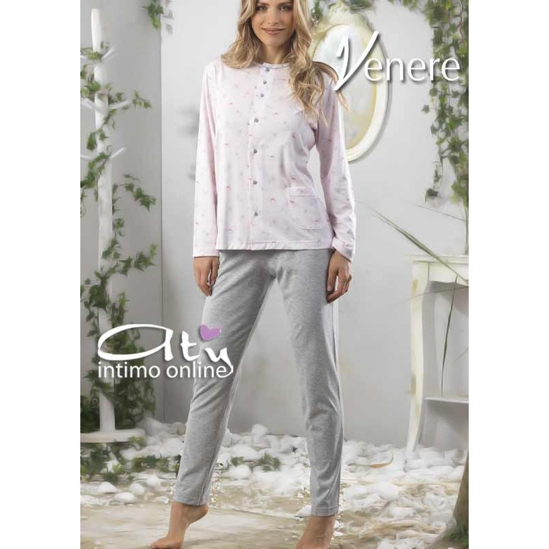 Pigiama aperto femminile confetto fiori di campo 2023 Venere