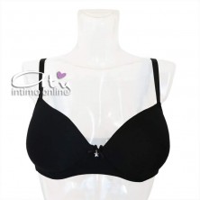 Reggiseno pushup senza ferretto SièLei 1456 100% BIO Natural Cotton