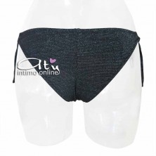 Bikini due pezzi costume a fascia shine + slip brasiliana SièLei Glitter GL85