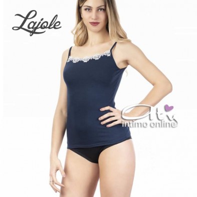 Canottiera donna Lajole T87 in cotone modal