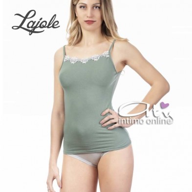 Canottiera donna Lajole T87 in cotone modal