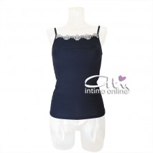 Canottiera donna Lajole T87 in cotone modal