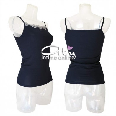 Canottiera donna Lajole T87 in cotone modal