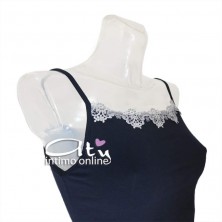 Canottiera donna Lajole T87 in cotone modal