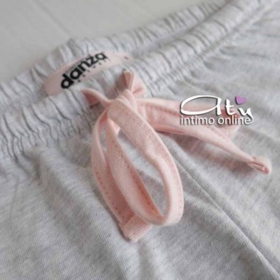 Pigiama estivo da donna a cuori con short Dimensioni Danza DD20131