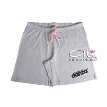Pigiama estivo da donna a cuori con short Dimensioni Danza DD20131