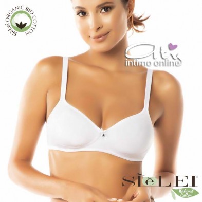 Reggiseno senza ferretto SièLei 1452 100% BIO Natural Cotton